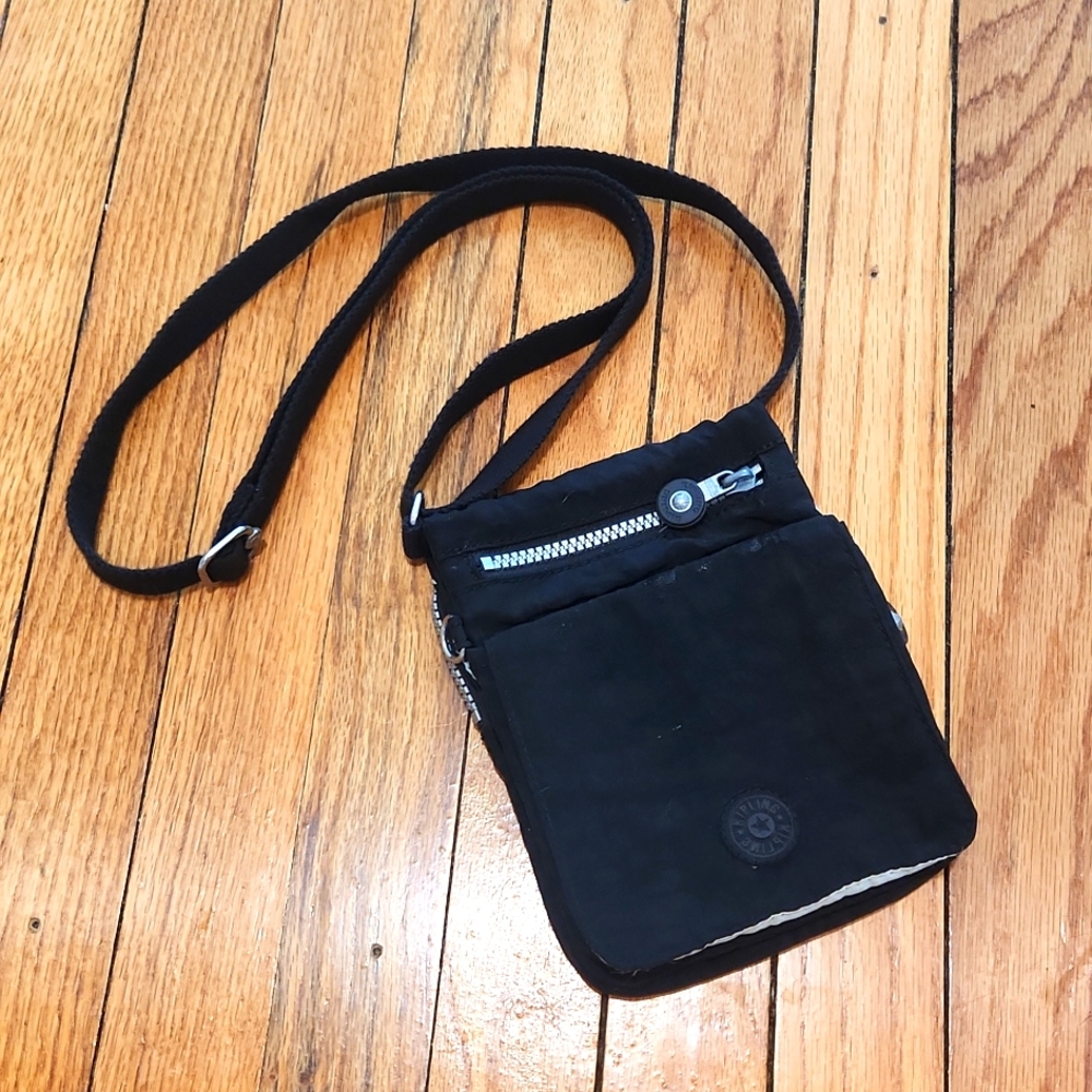 KIPLING ▪︎ Women's El Dorado Crossbody Travel Bag, Black, EUC